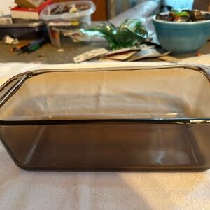 Amber  Glass Baking Dish Pryex